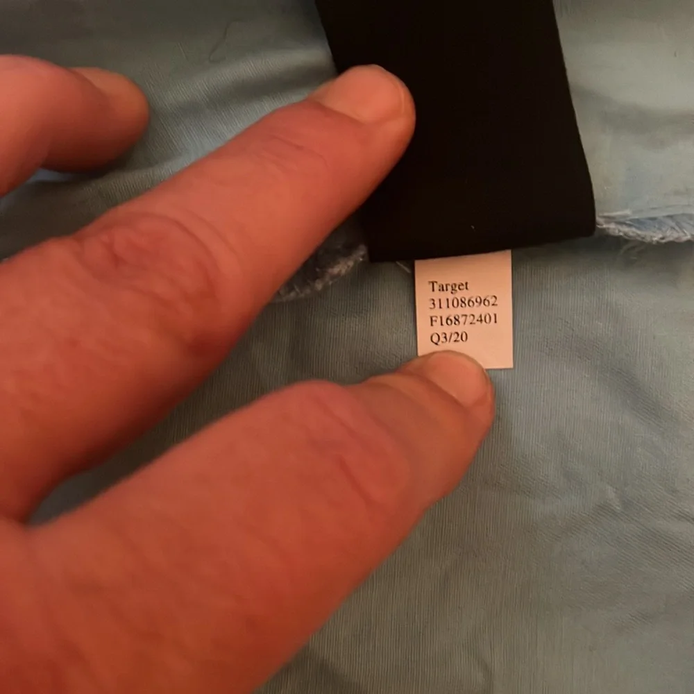 Who What Wear Button Down Trapeze Dress with Pockets - Picture 8 of 11